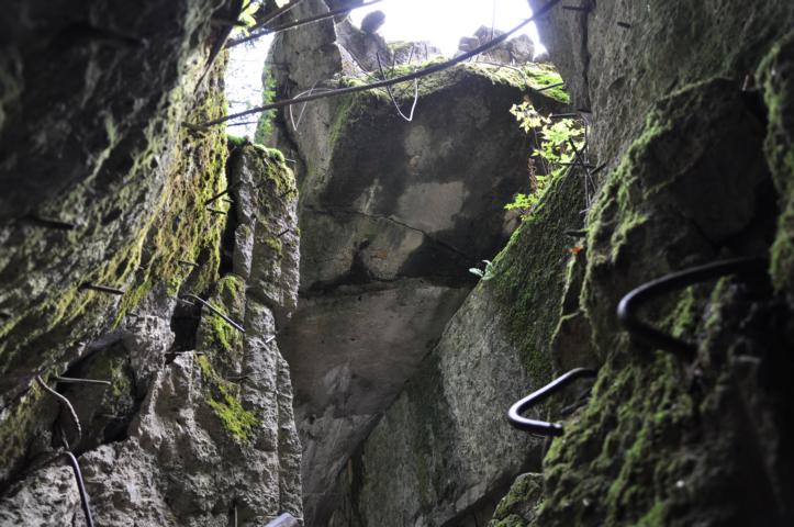 Gesprengte Bunker